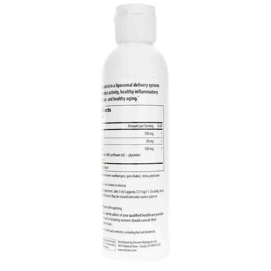 Liposomal Resveratrol Curcumin, DesBio